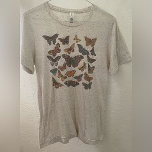 Vintage butterfly print t-shirt